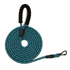 Durable 4.5M Nylon Dog Leash - Explore The Great Outdoors With Your Pup! (Color: Blue, size: 450X1.2Cm)
