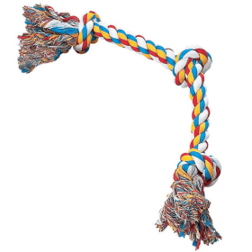 ZA 10-Inch Durable Rope Bone Toy for Pets (Pack Of: 1, size: 18In)