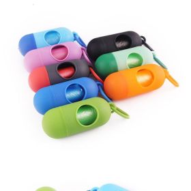 Portable Pet Waste Bag Dispenser With Trash Box (Model: Random Delivery, Style: Trash Box)
