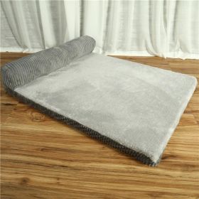 Cozycord Pet Lounger (Style-Size: Unilateral-L, Color: Grey)