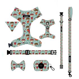 Pet Adventure Leash Set (Color: Green, size: Xl)