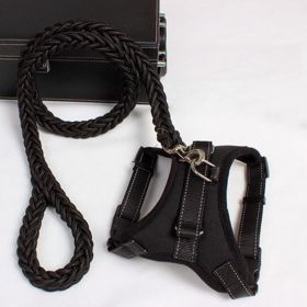 Ultimate Comfort Dog Harness (Color: Black, size: M)