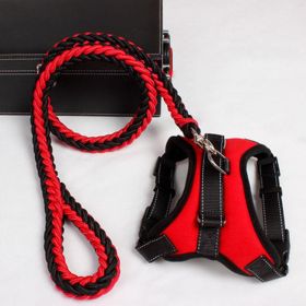 Ultimate Comfort Dog Harness (Color: Red, size: S)