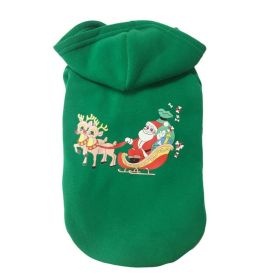 Cozy Cotton Dog Christmas Sweater - Festive Attire For Your Furry Friend (Color: Orange, size: M)
