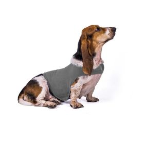Serenity Pet Vest: Calming Comfort For Cats And Dogs (Color: Dark Grey, size: M)