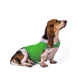 Serenity Pet Vest: Calming Comfort For Cats And Dogs (Color: Fluorescent Green, size: L)