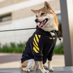 Cozy Canine Cotton Sweater With Extra Warmth (Color: Yellow, size: Xl)