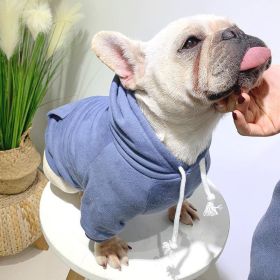 Cozy Canine Fleece Hoodie: Stylish Comfort For Your Furry Friend (Color: Purple Woolen, size: M)