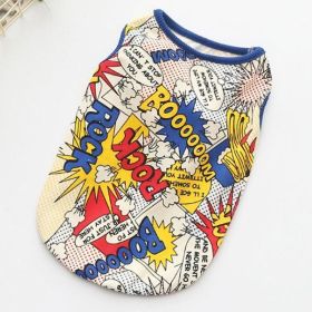 Cozy Canine Couture: Stylish Cotton Dog Clothing For Leisurely Pets (Style: Explode, size: L)