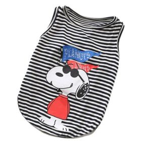 Cozy Canine Couture: Stylish Cotton Dog Clothing For Leisurely Pets (Style: Sunglasses Dog, size: M)